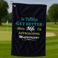 Approaching Magnificent Golf Towel