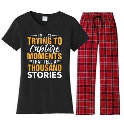 Architectural Photographer Quote Women's Flannel Pajama Set