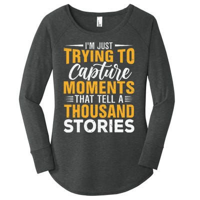 Architectural Photographer Quote Women's Perfect Tri Tunic Long Sleeve Shirt