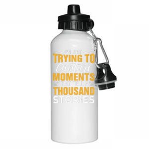 Architectural Photographer Quote Aluminum Water Bottle