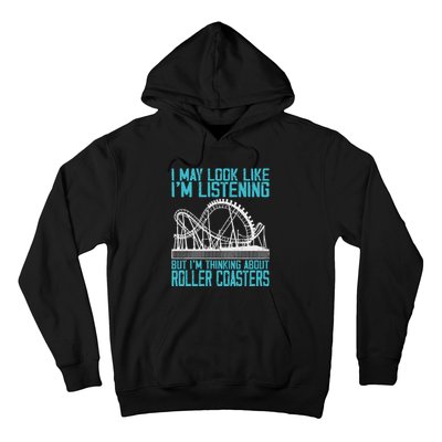 Amusement Park Riding Lover Funny Roller Coasters Rider Hoodie