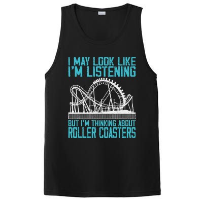 Amusement Park Riding Lover Funny Roller Coasters Rider PosiCharge Competitor Tank