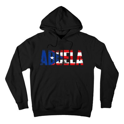 Abuela Puerto Rico Flag Pride Mothers Day Puerto Rican Women Hoodie