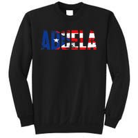 Abuela Puerto Rico Flag Pride Mothers Day Puerto Rican Women Sweatshirt