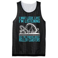 Amusement Park Riding Lover Funny Roller Coasters Rider Mesh Reversible Basketball Jersey Tank