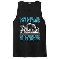 Amusement Park Riding Lover Funny Roller Coasters Rider PosiCharge Competitor Tank