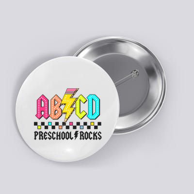 Abcd Preschool Rocks Pencil Lightning Teachers Rock Button