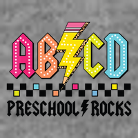 Abcd Preschool Rocks Pencil Lightning Teachers Rock Boy Toddler Hoodie