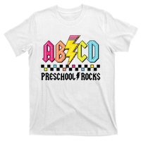 Abcd Preschool Rocks Pencil Lightning Teachers Rock Boy T-Shirt