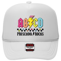 Abcd Preschool Rocks Pencil Lightning Teachers Rock Boy Hat