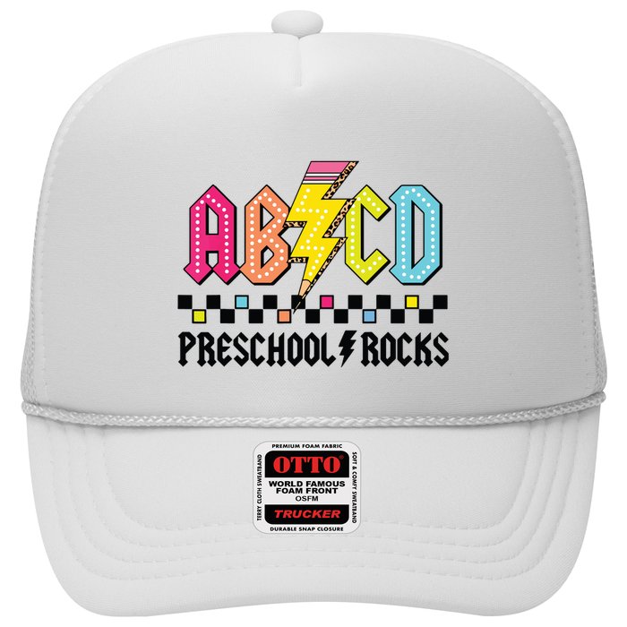 Abcd Preschool Rocks Pencil Lightning Teachers Rock Boy Hat