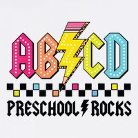 Abcd Preschool Rocks Pencil Lightning Teachers Rock Boy Hat