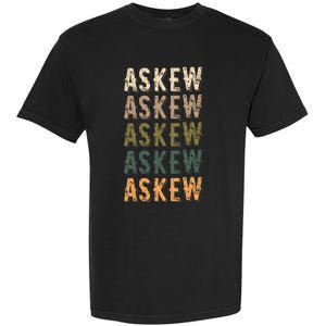 Askew Personalized Reunion Matching Family Name Garment-Dyed Heavyweight T-Shirt