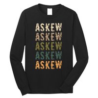 Askew Personalized Reunion Matching Family Name Long Sleeve Shirt