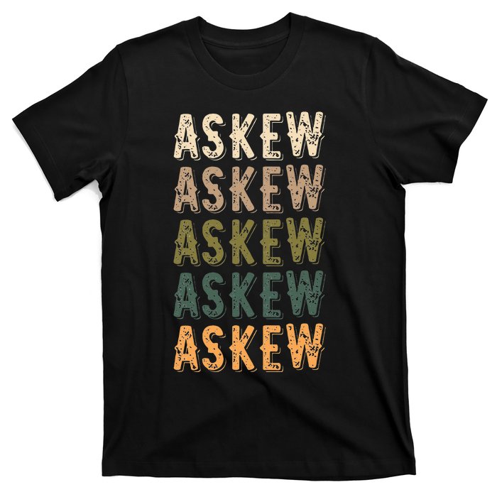 Askew Personalized Reunion Matching Family Name T-Shirt