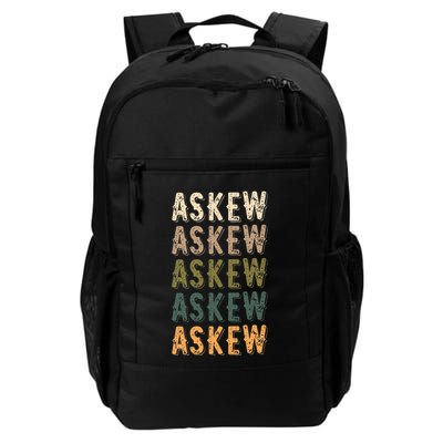 Askew Personalized Reunion Matching Family Name Backpack