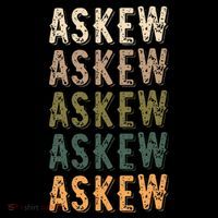 Askew Personalized Reunion Matching Family Name 16 in Basic Backpack