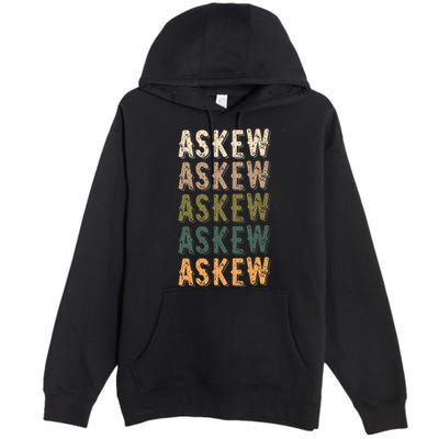 Askew Personalized Reunion Matching Family Name Premium Pullover Hoodie