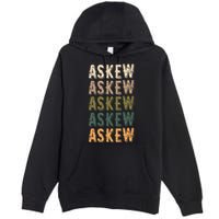 Askew Personalized Reunion Matching Family Name Premium Pullover Hoodie
