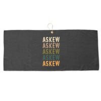 Askew Personalized Reunion Matching Family Name Large Microfiber Waffle Golf Towel