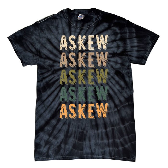 Askew Personalized Reunion Matching Family Name Tie-Dye T-Shirt