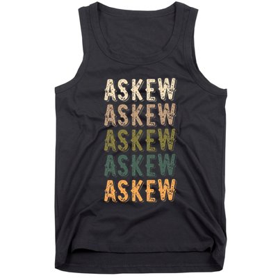Askew Personalized Reunion Matching Family Name Tank Top