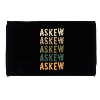 Askew Personalized Reunion Matching Family Name Microfiber Hand Towel