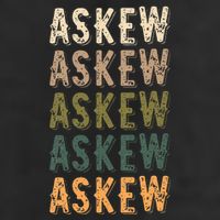 Askew Personalized Reunion Matching Family Name Microfiber Hand Towel