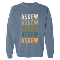 Askew Personalized Reunion Matching Family Name Garment-Dyed Sweatshirt