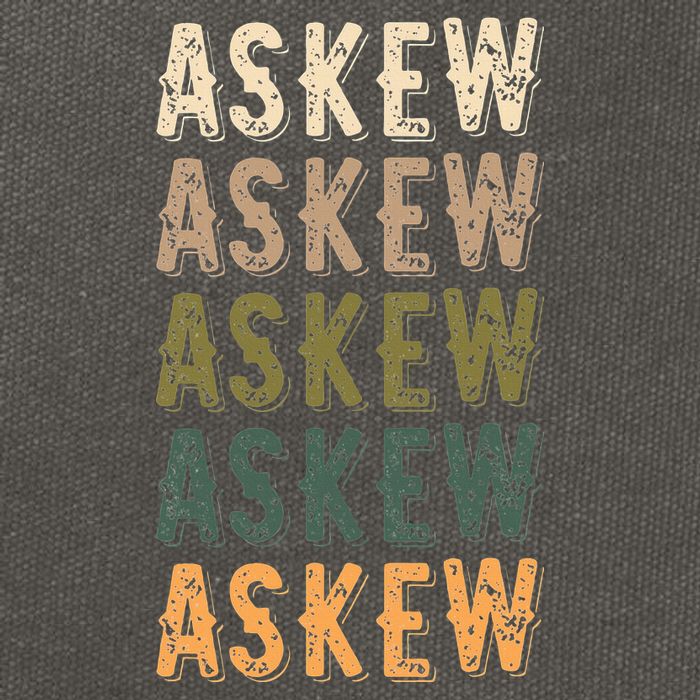 Askew Personalized Reunion Matching Family Name Cotton Canvas Backpack