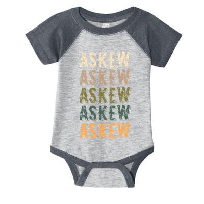 Askew Personalized Reunion Matching Family Name Infant Baby Jersey Bodysuit