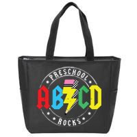 Abcd Preschool Rocks 1st Day Prek Teacher Back To School Zip Tote Bag