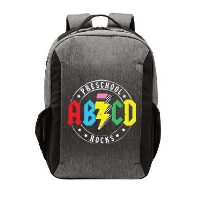 Abcd Preschool Rocks 1st Day Prek Teacher Back To School Vector Backpack