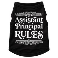 Assistant Principal Rules For Assistant Principals Gift Doggie Tank