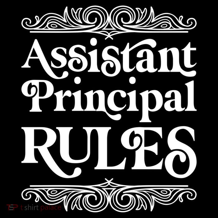 Assistant Principal Rules For Assistant Principals Gift Flexfit Unipanel Trucker Cap