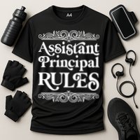 Assistant Principal Rules For Assistant Principals Gift Performance Shirt