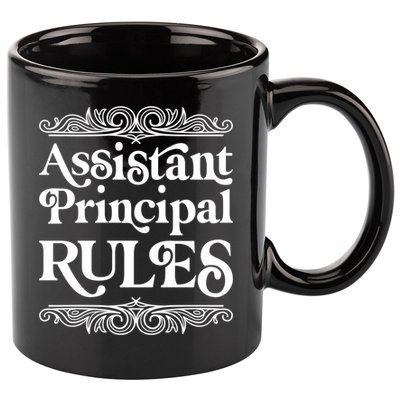 Assistant Principal Rules For Assistant Principals Gift 11oz C Handle Ceramic Mug