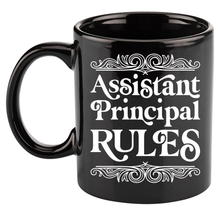 Assistant Principal Rules For Assistant Principals Gift 11oz C Handle Ceramic Mug