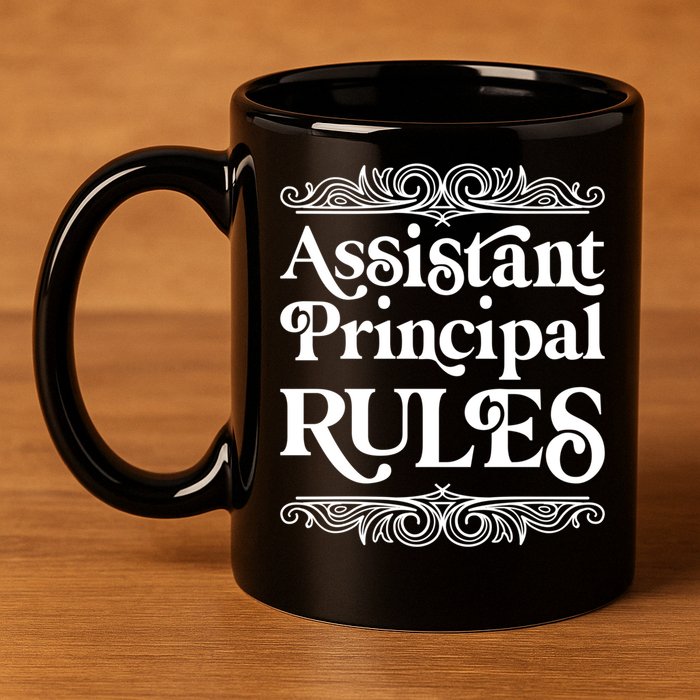 Assistant Principal Rules For Assistant Principals Gift 11oz C Handle Ceramic Mug