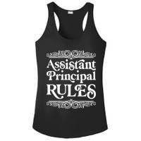 Assistant Principal Rules For Assistant Principals Gift Ladies PosiCharge Competitor Racerback Tank