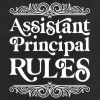 Assistant Principal Rules For Assistant Principals Gift 25L Jumbo Tote