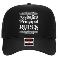 Assistant Principal Rules For Assistant Principals Gift Trucker Hat
