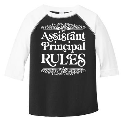 Assistant Principal Rules For Assistant Principals Gift Toddler Fine Jersey T-Shirt