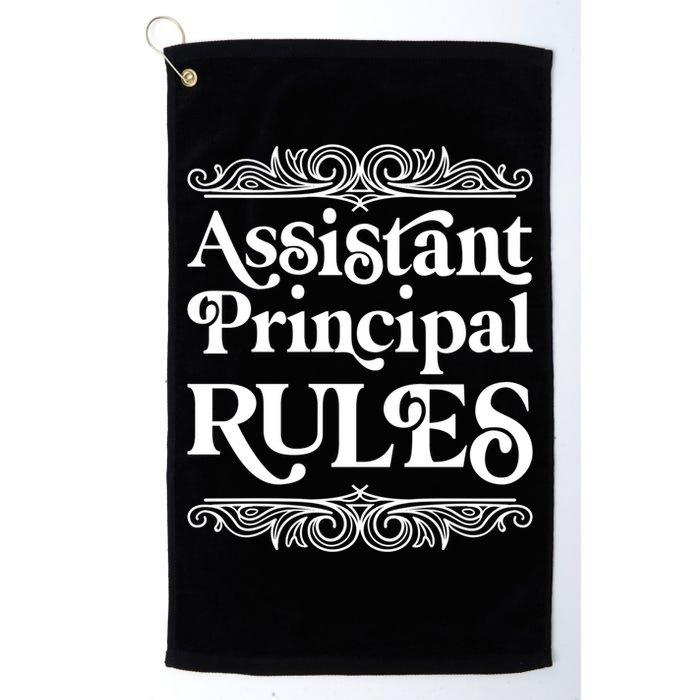 Assistant Principal Rules For Assistant Principals Gift Golf Towel