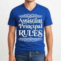 Assistant Principal Rules For Assistant Principals Gift V-Neck T-Shirt