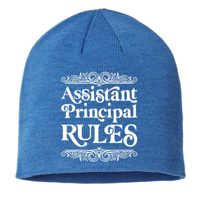 Assistant Principal Rules For Assistant Principals Gift Sustainable Beanie