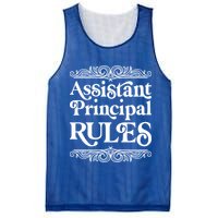 Assistant Principal Rules For Assistant Principals Gift Mesh Reversible Basketball Jersey Tank