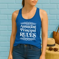 Assistant Principal Rules For Assistant Principals Gift Womens Tank Top