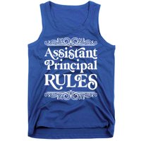 Assistant Principal Rules For Assistant Principals Gift Tank Top