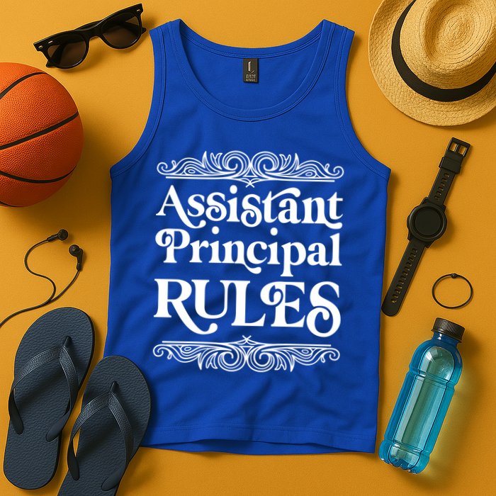 Assistant Principal Rules For Assistant Principals Gift Tank Top